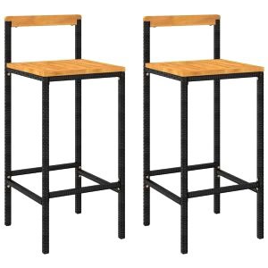 Chaise De Bar En Rotin 21