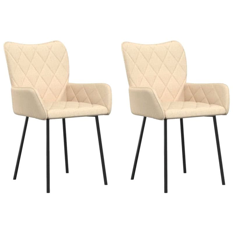 Chaise Design Creme 2 3