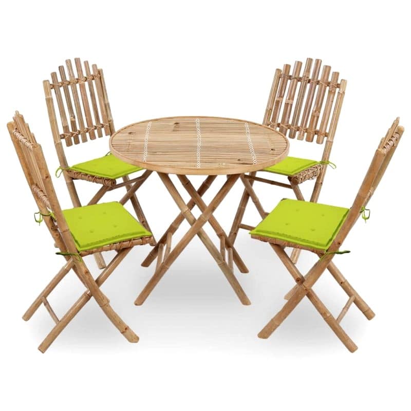 Chaise Et Table Ronde 15