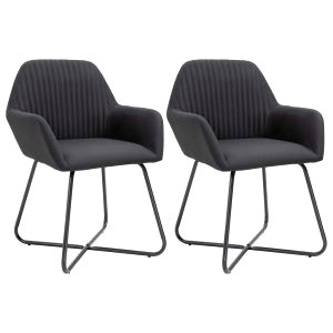 Chaise Fauteuil Scandinave Noir 2 7
