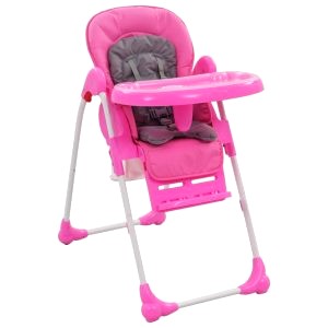 Chaise Haute Bebe Rose 12