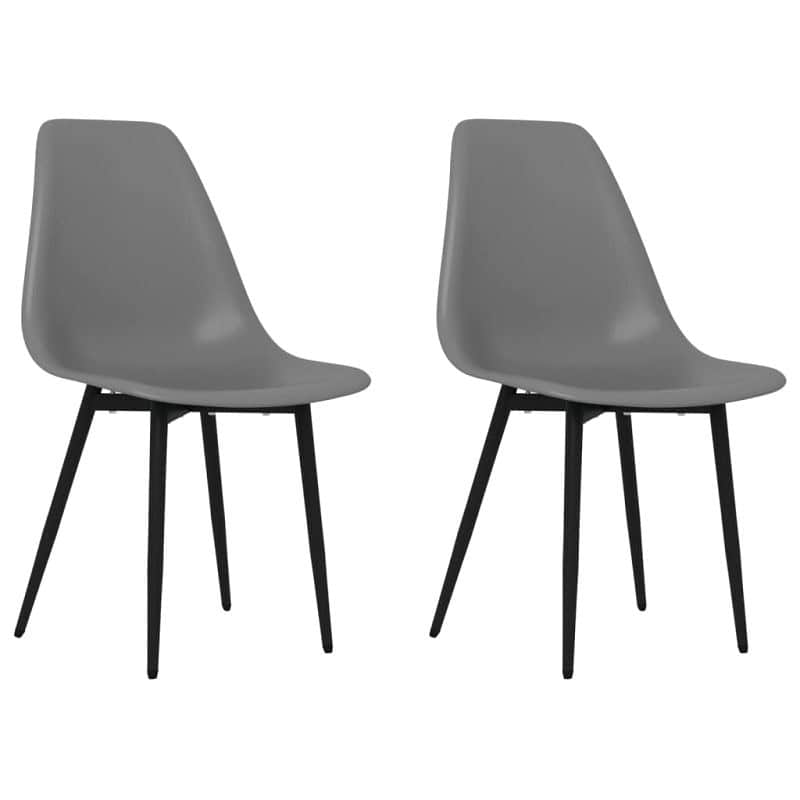 Chaise Scandinave Grise 2 2