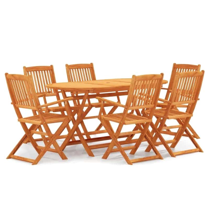 Chaises Et Table Pliante Avec Accoudoir 6 5