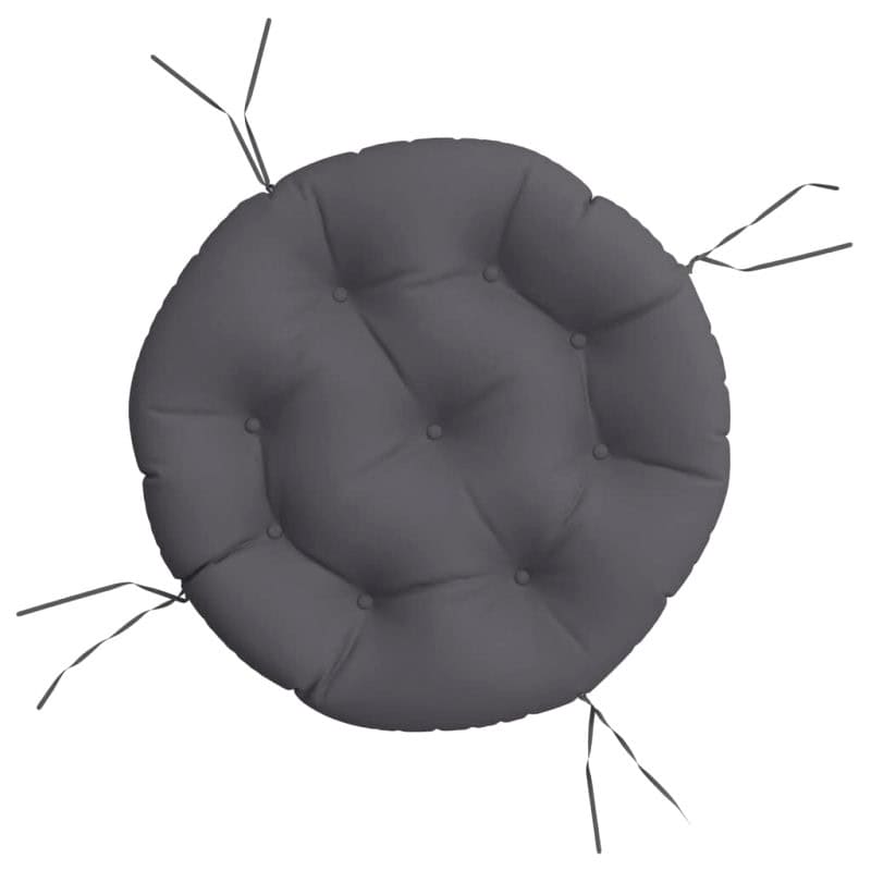 Galette De Chaise Ronde Gris 6