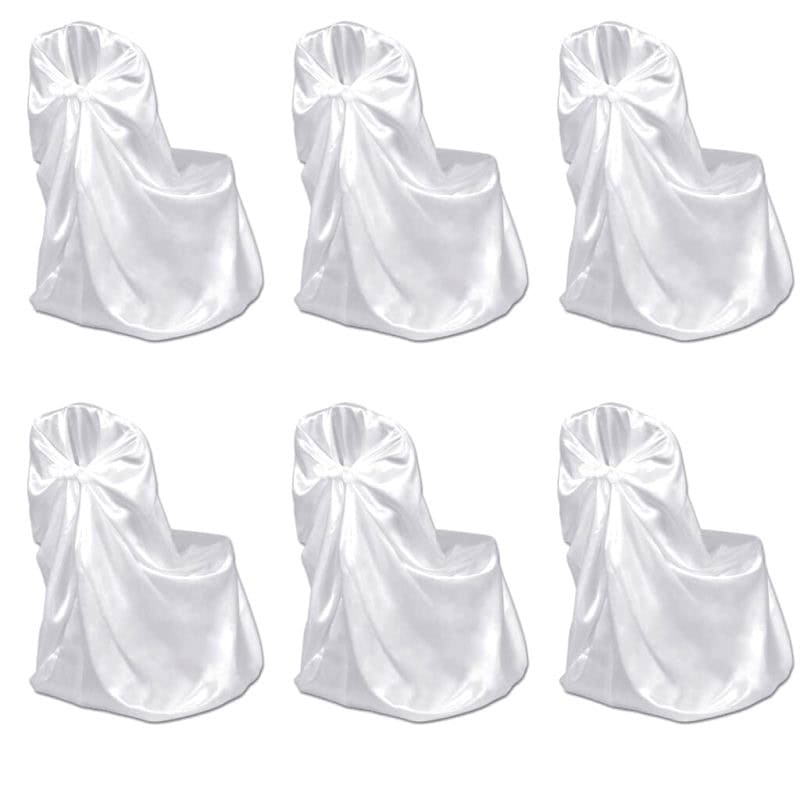 Housse De Chaise Mariage Blanc 6 3